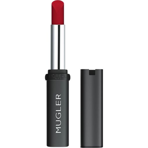 L'Oreal Mugler Power Matte Lipstick Barra de labios mate con &aacute;cido hialur&oacute;nico para una c&oacute;moda hidrataci&oacute;n durante todo el d&iacute;a