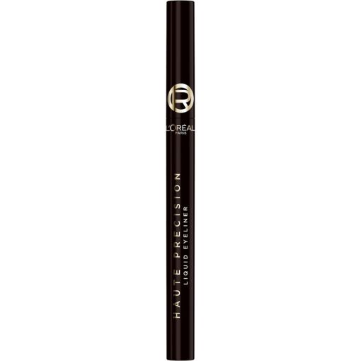 L'Oreal Haute Precision Liquid Eyeliner Delineador de ojos color intenso en un solo trazo hasta 24 horas de duraci&oacute;n