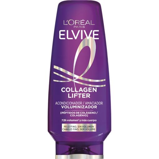 Elvive Collagen Lifter Acondicionador Voluminizador Acondicionador hidratante con p&eacute;ptidos de col&aacute;geno da volumen a las ra&iacute;ces sin apelmazar hasta 72 horas 300 ml
