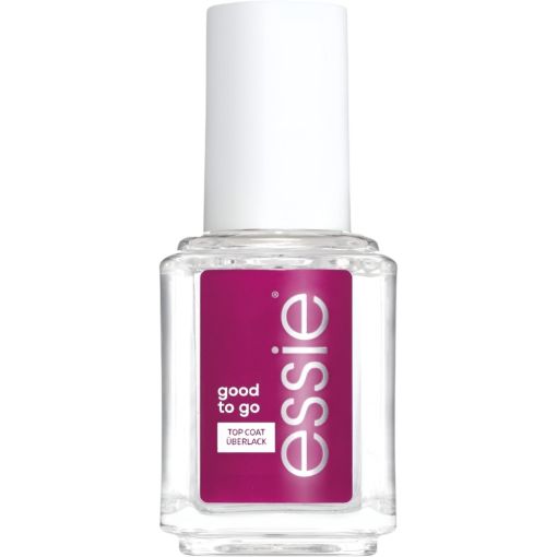 Essie Good To Go Top Coat Tratamiento superior acabado brillante y secado r&aacute;pido