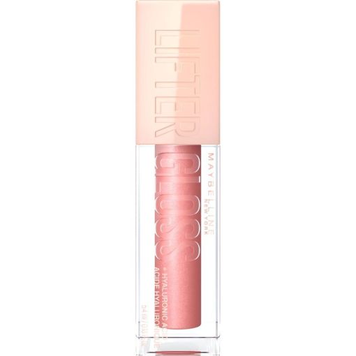 Maybelline Lifter Gloss Brillo de labios hidrata y rellena sin retoques con &aacute;cido hialur&oacute;nico para acabado m&aacute;s relleno y jugoso