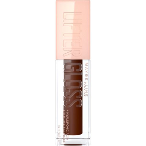 Maybelline Lifter Gloss Brillo de labios hidrata y rellena sin retoques con &aacute;cido hialur&oacute;nico para acabado m&aacute;s relleno y jugoso