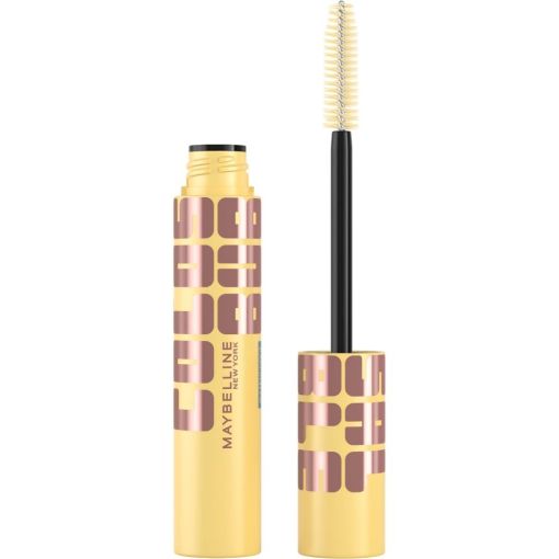 Maybelline Colossal Bubble Waterproof Mascara Máscara de pestañas resistente al agua de volumen intenso y modulable permite crear burbujas inflando tus pestañas al 100%