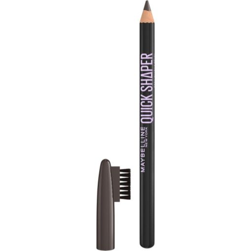 Maybelline Quick Shaper Perfilador de cejas con cepillo rellena &aacute;reas escasas y da forma a tus cejas 17 horas de duraci&oacute;n