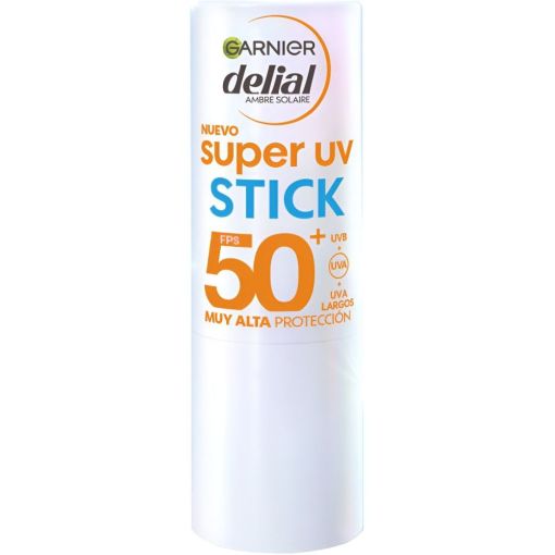 Delial Super Uv Stick Vitamina E Spf 50+ Protector solar resistente al agua no pegajoso ni graso ofrece hidrataci&oacute;n intensa y efecto antioxidante