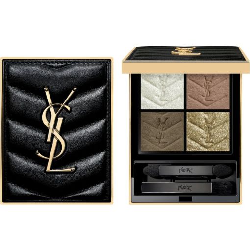 Yves Saint Laurent Couture Mini Clutch Paleta de sombras de ojos ofrece dise&ntilde;o &uacute;nico para mirada atractiva y perfecta 4 tonos