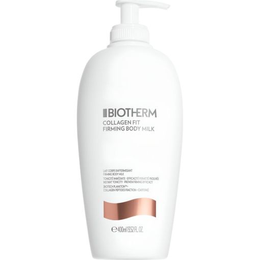 Biotherm Collagen Fit Firming Body Milk Leche corporal reafirmante de rápida absorción mejora elasticidad hidratación y firmeza ofreciendo tonificación 400 ml