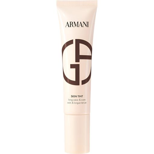 Armani Skin Tint Base de maquillaje de textura sedosa disimula manchas oscuras y rojeces hidratando 24 horas con 92% de s&eacute;rum