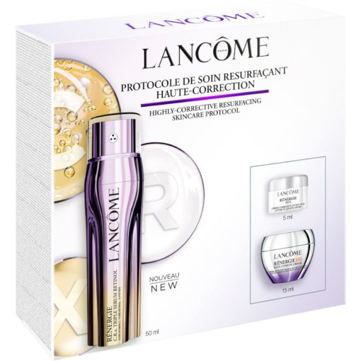 Lanc&ocirc;me R&eacute;nergie C.R.X. Triple Serum Retinol Estuche S&eacute;rum concentrado con retinol antiedad reduce arrugas y corrige manchas para mayor firmeza y luminosidad 50 ml