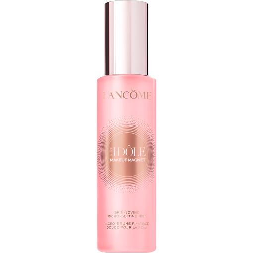 Lanc&ocirc;me Id&ocirc;le Makeup Magnet Skin-Loving Micro-Setting Mist Fijador de maquillaje resistente al agua ofrece acabado fresco hasta 24 horas con &aacute;cido hialur&oacute;nico y cafe&iacute;na 100 ml