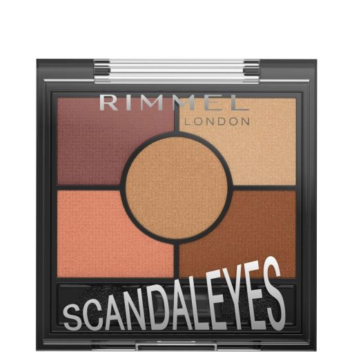 Rimmel London Scandaleyes Paleta Paleta de sombras de ojos de alta pigmentaci&oacute;n permite crear looks infinitos 5 tonos