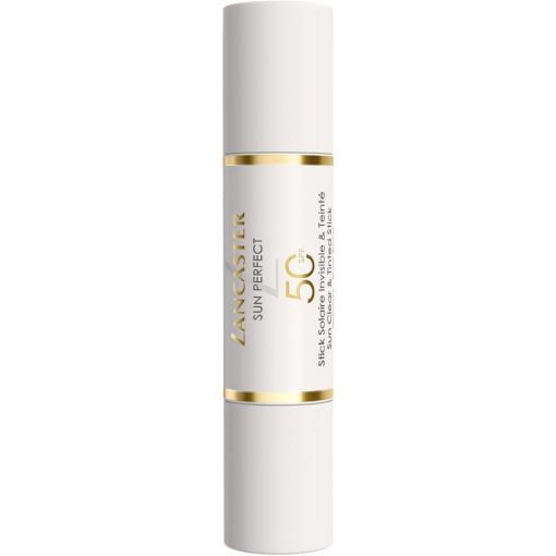 Lancaster Sun Perfect Stick Solaire Invisible & Teinté Spf 50 Protector solar facial invisible antiedad preveine arrugas y manchas oscuras 12 gr