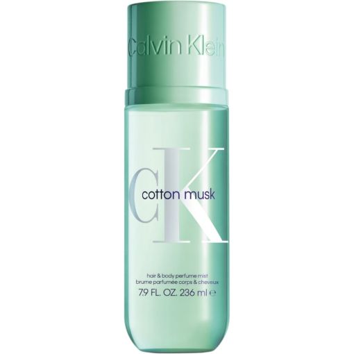 Calvin Klein Cotton Musk Hair & Body Perfume Mist Body y hair mist de f&oacute;rmula hidratante y ligera perfuma tu piel con aroma reconfortante a algod&oacute;n 236 ml
