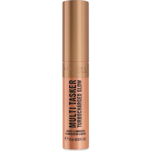 Rimmel London Multi Tasker Turbocharged Glow Liquid Illluminator Iluminador l&iacute;quido brillo saludable y luminoso que dura todo el d&iacute;a