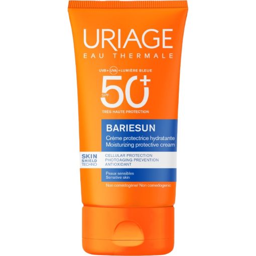 Uriage Bari&eacute;sun Cr&egrave;me Protectice Hydratante Spf 50+ Crema solar facial resistente al agua de textura ligera oferce una alta seguridad y tolerancia 50 ml