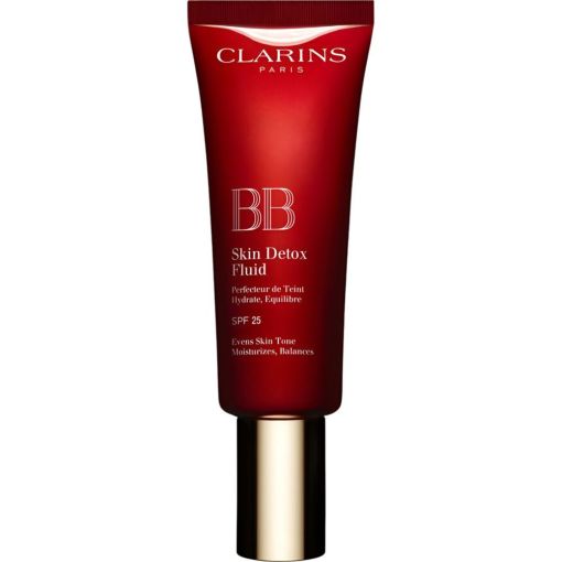 Clarins Bb Skin Detox Fluid Spf 25 Crema hidratante con color devuelve la luminosidad a la piel 45 ml