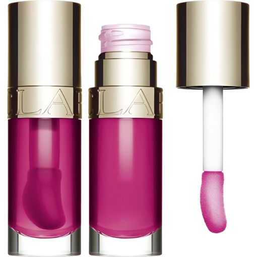 Clarins Lip Comfort Oil Aceite labial nutritivo con color para unos labios brillantes realzados y duraderos