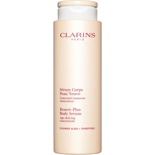 Clarins S&eacute;rum Corps Peau Neuve Tratamiento corporal de textura ligera ofrece efecto perfeccionador para piel alisada luminosa y sublimada 200 ml