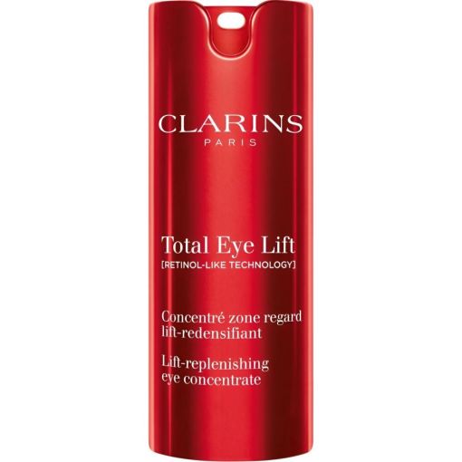 Clarins Total Eye Lift Contorno de ojos antiedad tensa redensifica y abre la mirada atenuando bolsas y ojeras 15 ml