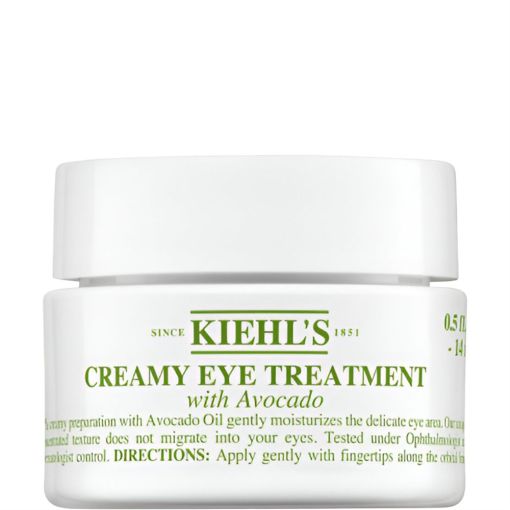 Kiehl'S Creamy Eye Treatment With Avocado Contorno de ojos hidratante con textura rica y cremosa restaura los l&iacute;pidos de la barrera cut&aacute;na