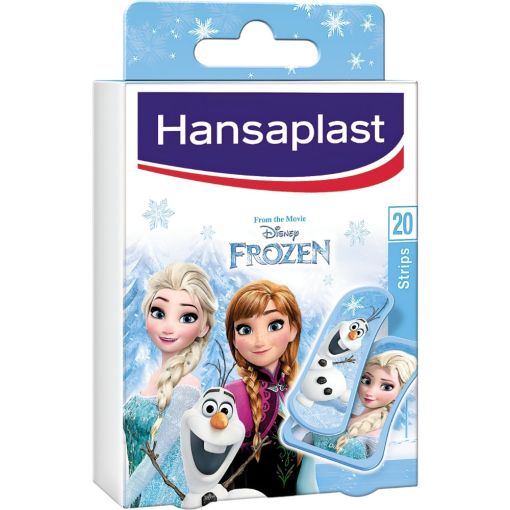Hansaplast Ap&oacute;sitos Disney Frozen 2 Tama&ntilde;os Ap&oacute;sitos para que los ni&ntilde;os olviden sus l&aacute;grimas y recuperen la diversi&oacute;n en tiempo record 20 uds