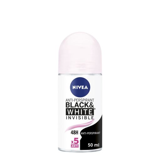 Nivea Black & White Invisible Original Desodorante Roll-On Desodorante invisible antitranspirable 48 horas 200 ml