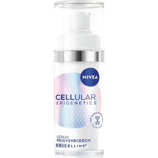 Nivea Cellular Epigenetics S&eacute;rum Rejuvenecedor S&eacute;rum fluido hidrata al instante corrige y previene lo signos de envejecimiento con &aacute;cido hialur&oacute;nico