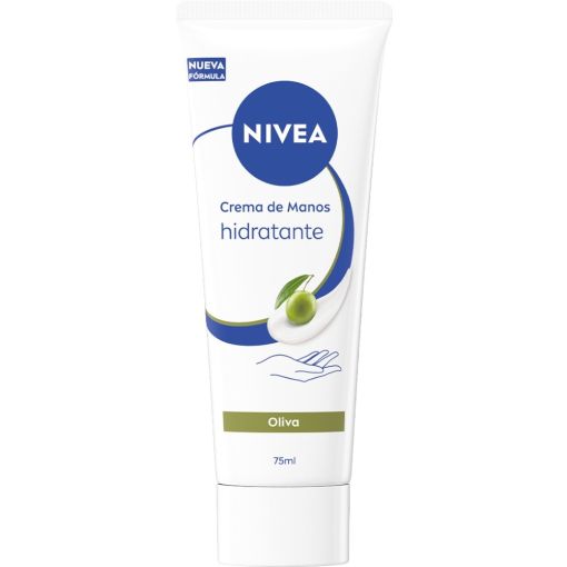 Nivea Hidratante Oliva Crema De Manos Crema de manos hidrata en profundidad aliviando las molestias causadas por el fr&iacute;o con aceite de oliva 75 ml