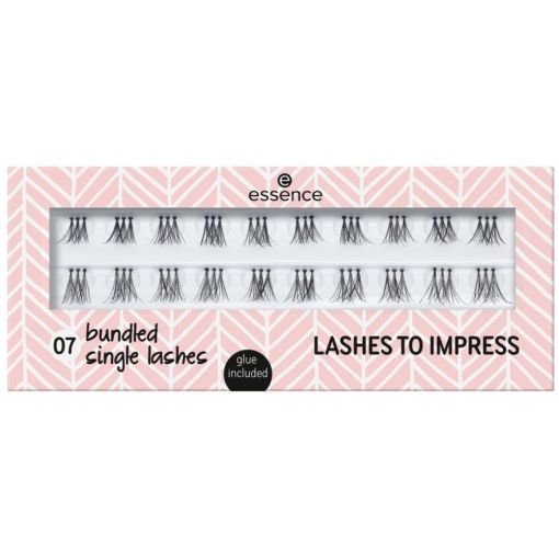 Essence Lashes To Impress Bundless Single Lashes Pestañas postizas individuales ofrecen volumen asegurando acabado impactante
