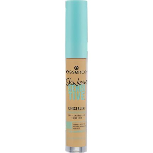 Essence Skin Lovin' Sensitive Concealer Corrector facial de cobertura media cubre fácilmente manchas rojeces y ojeras