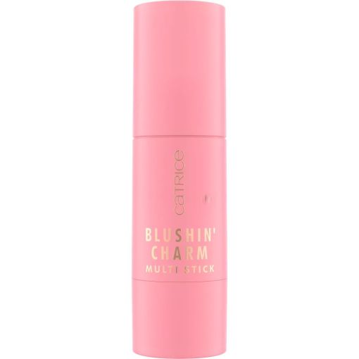 Catrice Blushin' Charm Multi Stick Barra de labios y colorete de textura cremosa no pegajosa y ligera ofrece aspecto nutrido y saludable