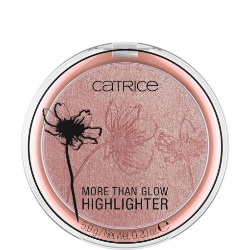 Catrice More Than Glow Highlighter Iluminador vegano ultrasuave y sedoso ofrece intensos efecto de brillo metálico