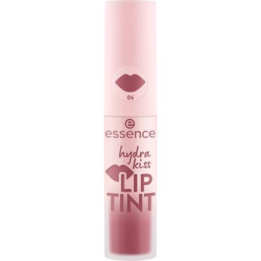 Essence Hydra Kiss Lip Tint Tinte de labios de f&oacute;rmula ligera realza ofreciendo brillo suave y acabado luminoso