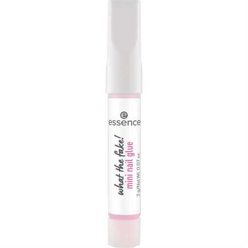 Essence What The Fake! Mini Nail Glue Pegamento para uñas con boquilla pequeña para una aplicación precisa perfecto para emergencias de belleza
