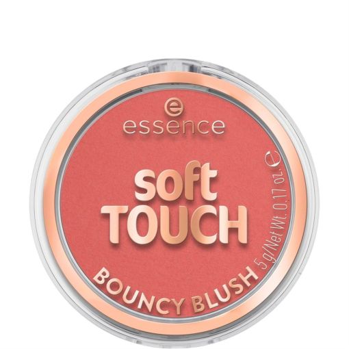 Essence Soft Touch Bouncy Blush Colorete de textura cremosa y flexible altamente pigmentado permite crear el color tal como te gusta
