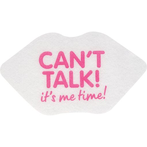 Essence Can'T Talk! It'S Me Time Lip Sheet Mask Mascarilla labial transparente deja tus labios suaves y tersos con &aacute;cido hialur&oacute;nico y glicerina