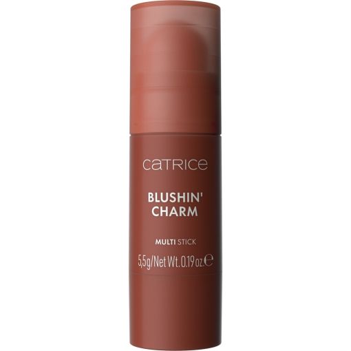 Catrice Blushin' Charm Multi Stick Barra de labios y colorete de textura cremosa no pegajosa y ligera ofrece aspecto nutrido y saludable