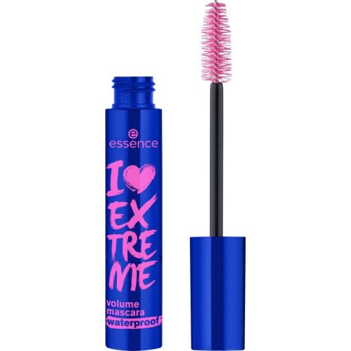 Essence I Love Extreme Waterproof M&aacute;scara de pesta&ntilde;as resistente al agua para un volumen extremo