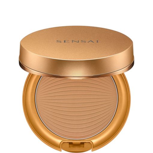 Sensai Silky Bronze Natural Veil Compact Spf 20 Base de maquillaje en polvo con protecci&oacute;n solar y tratamiento antienvejecimiento