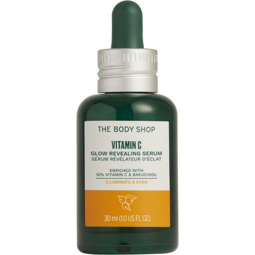 The Body Shop Vitamin C Glow Revealing Serum S&eacute;rum facial aporta luminosidad a la piel con vitamina c y bakuchiol 30 ml