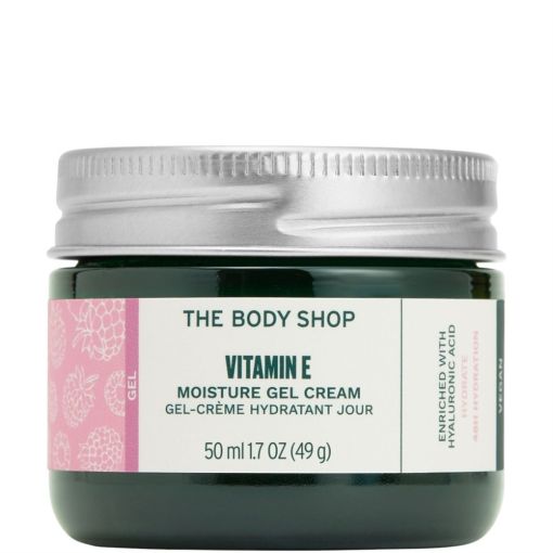 The Body Shop Vitamin E Moisture Gel Cream Crema de d&iacute;a textura gel hidratante iluminadora de vitamina e 50 ml