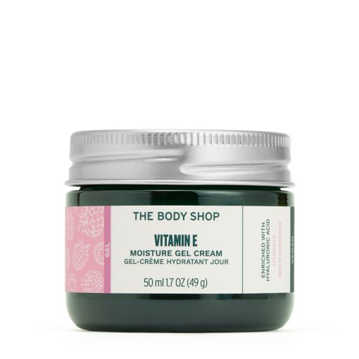 The Body Shop Vitamin E Moisture Gel Cream Crema de día textura gel hidratante iluminadora de vitamina e 50 ml