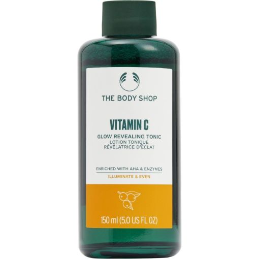 The Body Shop Vitamin C Glow Revealing Tonic T&oacute;nico facial exfoliante de vitamina e 150 ml