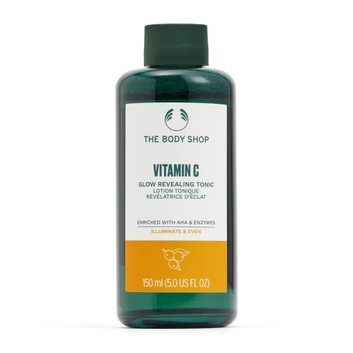 The Body Shop Vitamin C Glow Revealing Tonic Tónico facial exfoliante de vitamina e 150 ml