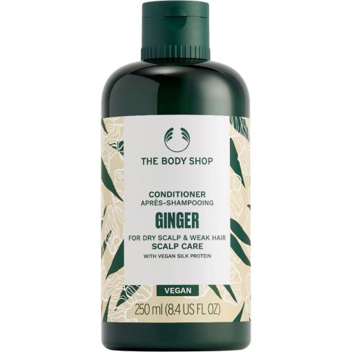 The Body Shop Ginger Conditioner Scalp Care Acondicionador calmante de jengibre para cabellos sensibles 250 ml