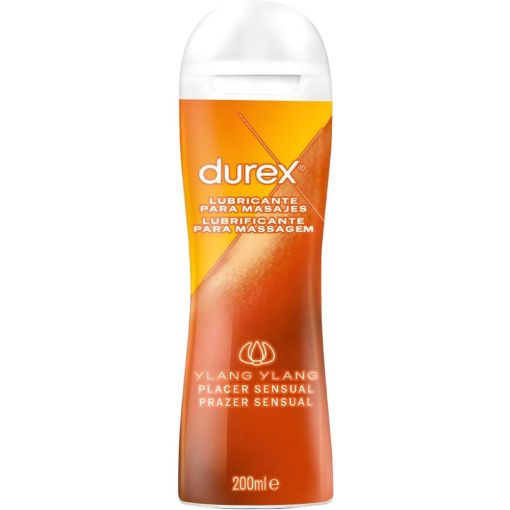 Durex Ylang Ylang Lubricante Para Masajes Lubricante &iacute;ntimo disfruta de forma divertida mejorando la sequedad y las molestias 200 ml