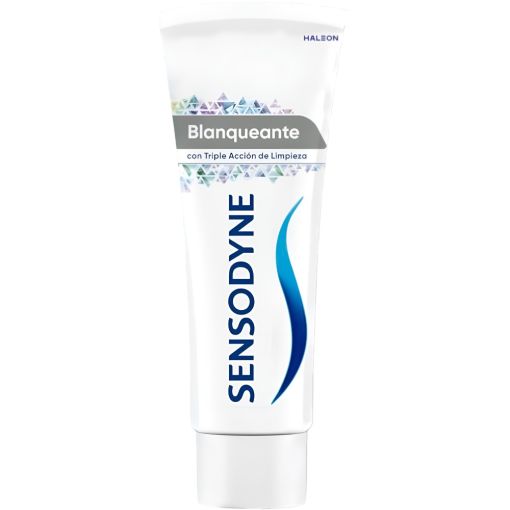 Sensodyne Dentífrico Blanqueante Pasta de dientes blanqueante alivia la sensibilidad dental 75 ml