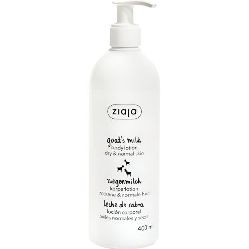 Ziaja Leche De Cabra Loción Corporal Leche corporal suaviza y revitaliza para piel con tendencia a agrietarse 400 ml