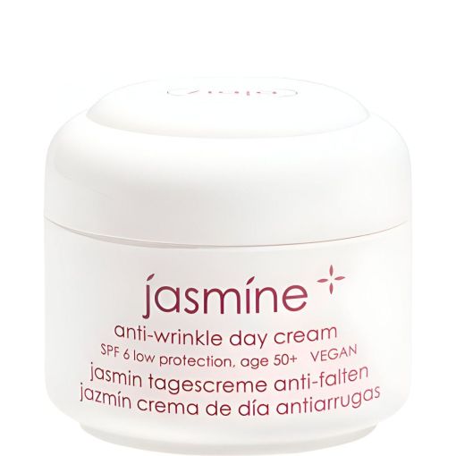 Ziaja Jazm&iacute;n Crema De D&iacute;a Antiarrugas Spf 6 Crema de d&iacute;a vegana suaviza arrugas redensifica y mejora la hidrataci&oacute;n 50 ml