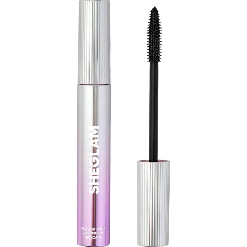 Sheglam Flutter Wink Volumizing Mascara M&aacute;scara de pesta&ntilde;as resistente a manchas de textura modulable ofrece volumen y alargamiento espectacular